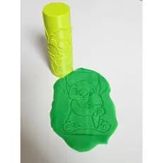 Rolo de Textura para Biscoito. Biscuit, Pasta Americana. Argila, Artesanato.textura infantil,desenho decoração infantil