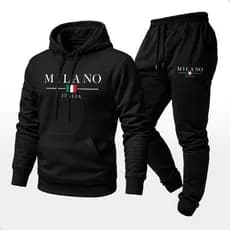 Conjunto Moletom flanelado abrigo para frio intenso Calça + Blusa milano italiana ENVIO RÁPIDO