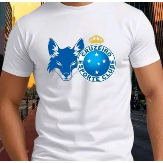 camisetas estampada unissex times brasileiros ombro a ombro timão do coração costuras reforçadas raposa  envio rápido