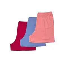 Kit Shorts Sortidos Pijama Feminino Básico Confortável