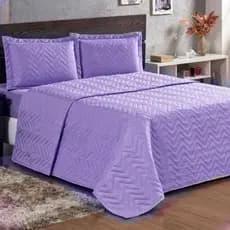 Colcha Para Cama de Tamanho Queen Imperium + 2 Portas Travesseiros - akan