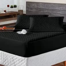 Capa Protetora Impermeável Para Cama King + 2 Fronhas Impermeáveis - akan