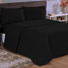 Cobre Leito Luxo Queen + 2 Fronhas Matelassadas - akan