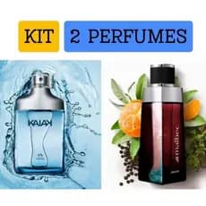Kit Com Até 2 Perfumes Masculino 100ml ( CONTENDO VARIAÇÕES COM 1 UNIDADE )