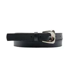 Cinto Feminino 2cm Fivela Quadrada Dourada Prateada Moda Atual Inverno Verão 96020