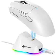 Mouse Gamer Attack Shark X11 RGB Sem Fio Bluetooth 2.4G Recarregável