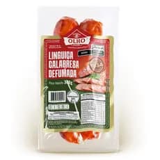 Linguiça Calabresa Defumada Olho Embutidos RECEITA ORIGINAL