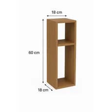 Nicho  Decorativo 60x18cm em MDF – Ideal para Quarto, Sala ou Banheiro