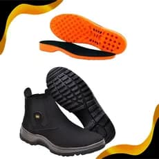 Bota Botina Masculina Texana Calce Facil Oferta + PALMILHA EM GEL ORTOPEDICA
