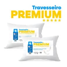 Kit Travesseiro Confortável e Macio Premium Alta Qualidade