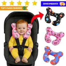 Almofada Infantil Pescoço Bebe Conforto Apoio de Pescoço Confortável