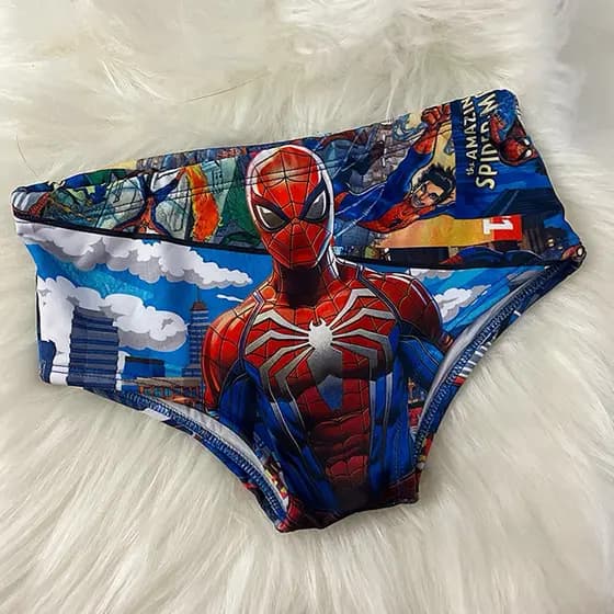 SUNGA DE BANHO INFANTIL MENINO  TEMÁTICO TRADICIONAL PROTEÇÃO UV