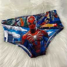 SUNGA DE BANHO INFANTIL MENINO  TEMÁTICO TRADICIONAL PROTEÇÃO UV