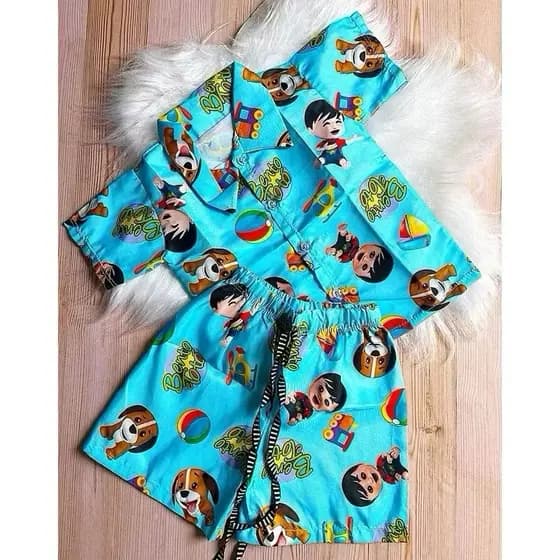 Conjunto infantil menino Mauricinho Bento e Totó