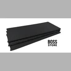 COLCHONETE PRETO ACADEMIA / YOGA / PILATES - 90x40x3cm - DUPLA COSTURA TRAVETADA