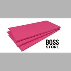COLCHONETE ROSA ACADEMIA / YOGA / PILATES - 90x40x3cm - DUPLA COSTURA TRAVETADA