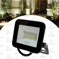 Refletor 50w Led Projetor Holofote Ip66 Bivolt 110/220V 6500k Branco Frio A Prova D'água LED FACTORY