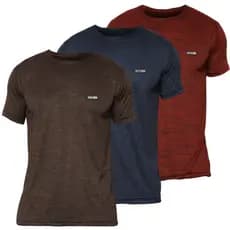 Kit 3 Camisetas Masculinas Dry Fit Slim Malha Fria Academia Verão Leve e Confortável
