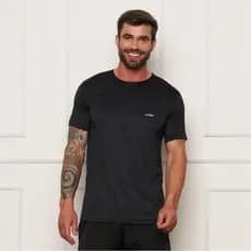 Camisa Masculina Dry Fit Malha Fria Manga Curta Leve e Fresca para o Verão