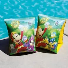 Boia de Braço Infantil para Piscina e Praia | PVC Material Resistente 3 a 6 Anos Flutuador de Braço Infantil Verde