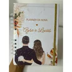 Planner Agenda noiva com ou sem personalização - Planejamento para casamento