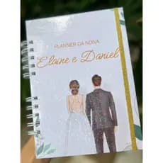 Planner Agenda noiva com ou sem personalização - Planejamento para casamento