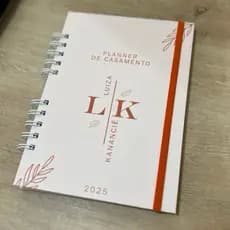 Planner Agenda noiva personalizado - Planejamento para casamento