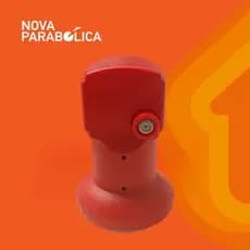 Lnbf Simples mono Universal Ku Vivensis Digital 1 Ponto saída Alto Ganho HD 1 TV Nova Parabólica