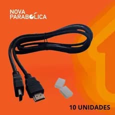 10 Cabos HDMI 1,5 Metros 4K Full HD Para PC Notebook TV Box Xbox PS3 PS4 Monitor Projetor
