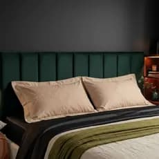 Kit Ate 10 Cabeceiras De Cama Casal King Queen Solteiro Modulada 45x20 Moderna Aveludada Autocolante