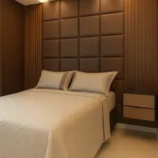 kit 6 Cabeceira Cama Box Casal Queen King Solteiro Módulo 40x30 Estofado Adesivo Luxo Suede