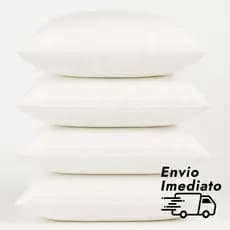 Enchimento Para Almofada 45x45 Refil Super Cheio Macio Sofá Extra Conforto Antialérgico