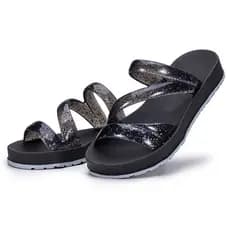 Papete Sandália Birken Gliter Soft Conforto