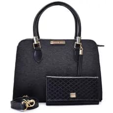 Bolsa Feminina Angike Casual Tote Média Alça Tranversal De Ombro + Carteira Feminina