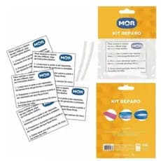 Kit De Reparo Adesivo P/ Infláveis Piscina Bóias Colchão Mor