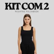 Kit com 2 Regatas Femininas – Leveza, Qualidade e Estilo