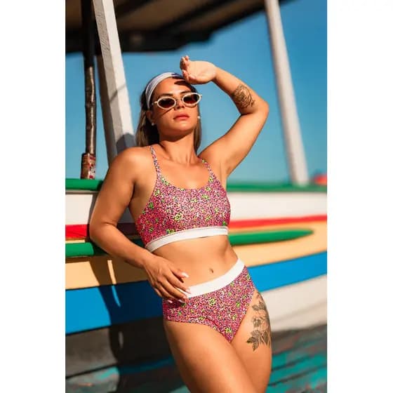 Biquíni ROT PANT – Confortável, Sem Transparência, Moda Praia