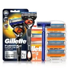 Cabeça Substituível Gillette Fusion 5 E ProGlide-5 Lâminas Oferecem Barbear Mais Próximo Confortável