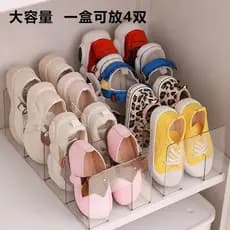 [4925 Avaliações Positivas] Prateleira de Armazenamento de Sapatos para Bebês, Caixa de Sapatos, Armário de Sapatos Infa