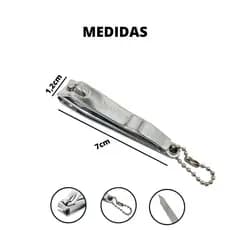 Cortador De Unha Grande Aço Inox Profissional Corte