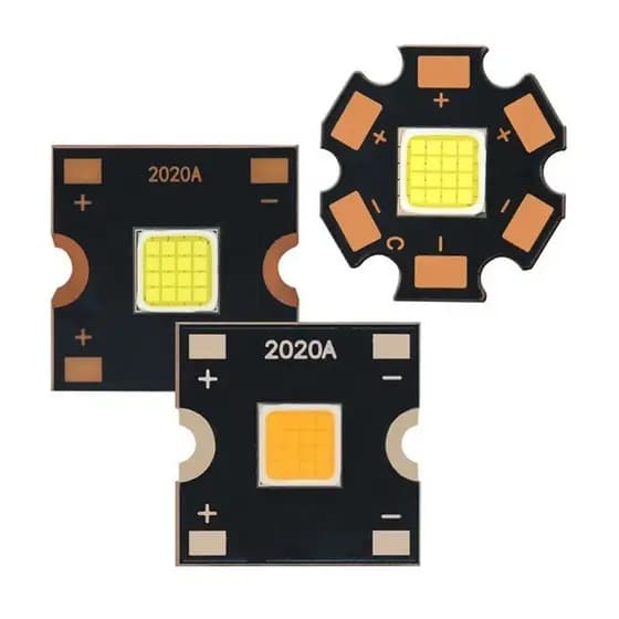 LED 12V 60W LED Chip Beads Lighting Lamp 7000-8000K 4.5A Tube Lamp Substrate Copper For Moving Head Disco DJ Lamp Projec