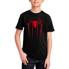 Camiseta camisa blusa infantil Homem Aranha spider Man 100% algodão