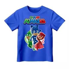 Camiseta infantil e Juvenil PJ mask Blusa  100% Algodão