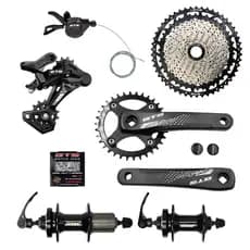 Kit 12v Relacao Gts 1x12 Cambio K7 11x50+pedivela 34d+cubos