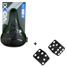 banco selim de bicicleta confortavel voxxi aranha+ brinde