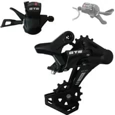 cambio traseiro KIT gts 12v + alavanca gts 12v