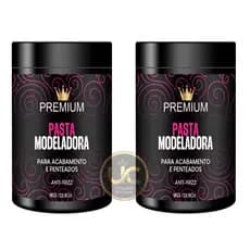 PASTA POMADA PARA TRANÇAS PREMIUM 1KG - 2 UNIDADES