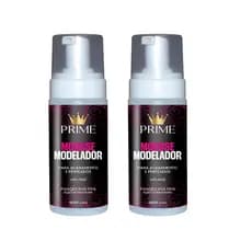 Mousse Modelador Fixante para Tranças e Penteados 150ml - 2 Unidades