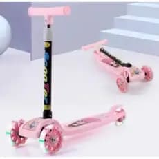 Patinete infantil 3 rodas de led scooter criança