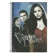 Caderno Personalizado THE VAMPIRE DIARIES TVD - 1 matéria, 10 matérias e 20 matérias
